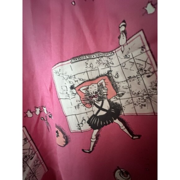 Rachel Riley Eloise at The Plaza Map Print girls Party dress-size 10 Yrs - Rare - Picture 3 of 9